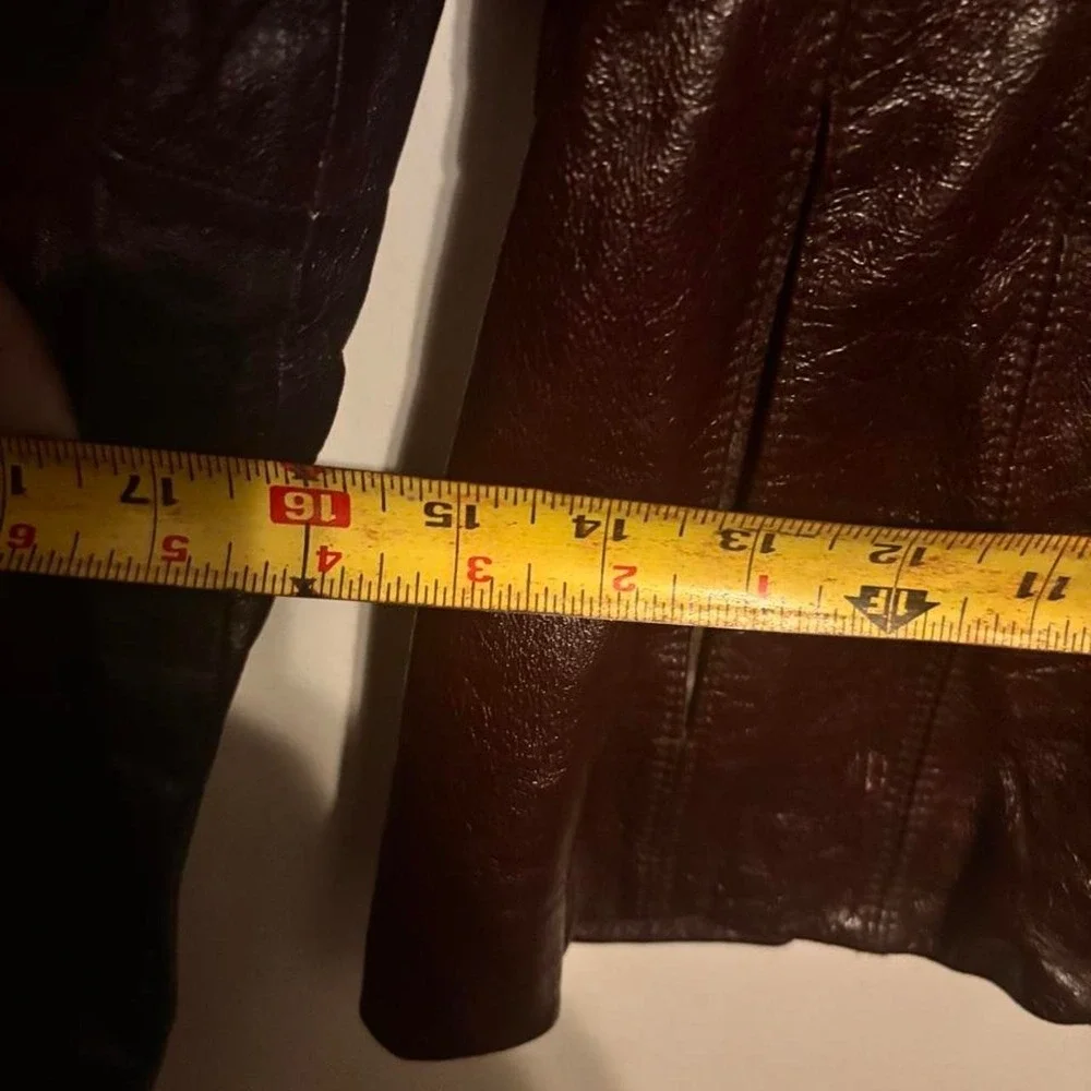 Wilson's Leather brown leather jacket size M